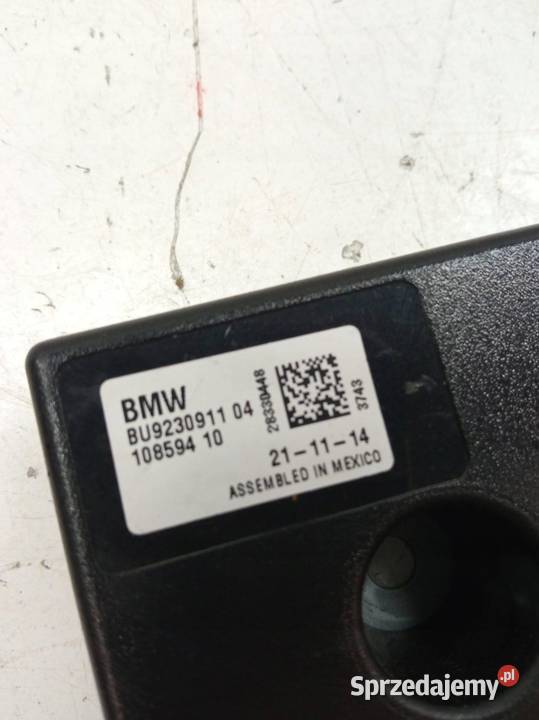 MODUŁ WZMACNIACZ ANTENY BU9230911 Bmw Seria 1 II Części samochodowe