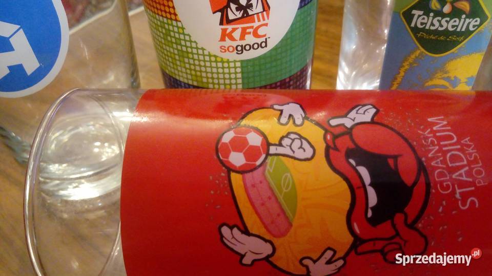 Szklanki cocacola i inne do zimnych napojów mazowieckie Warszawa sprzedam