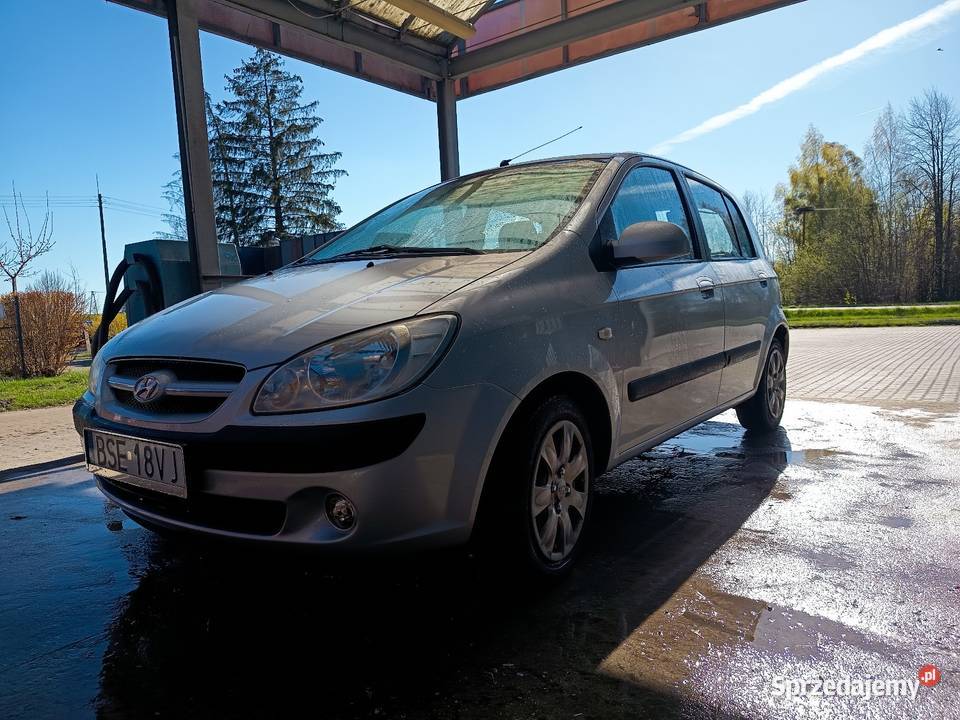 Hyundai Getz 11 LPG 2006 benzyna+LPG Białystok