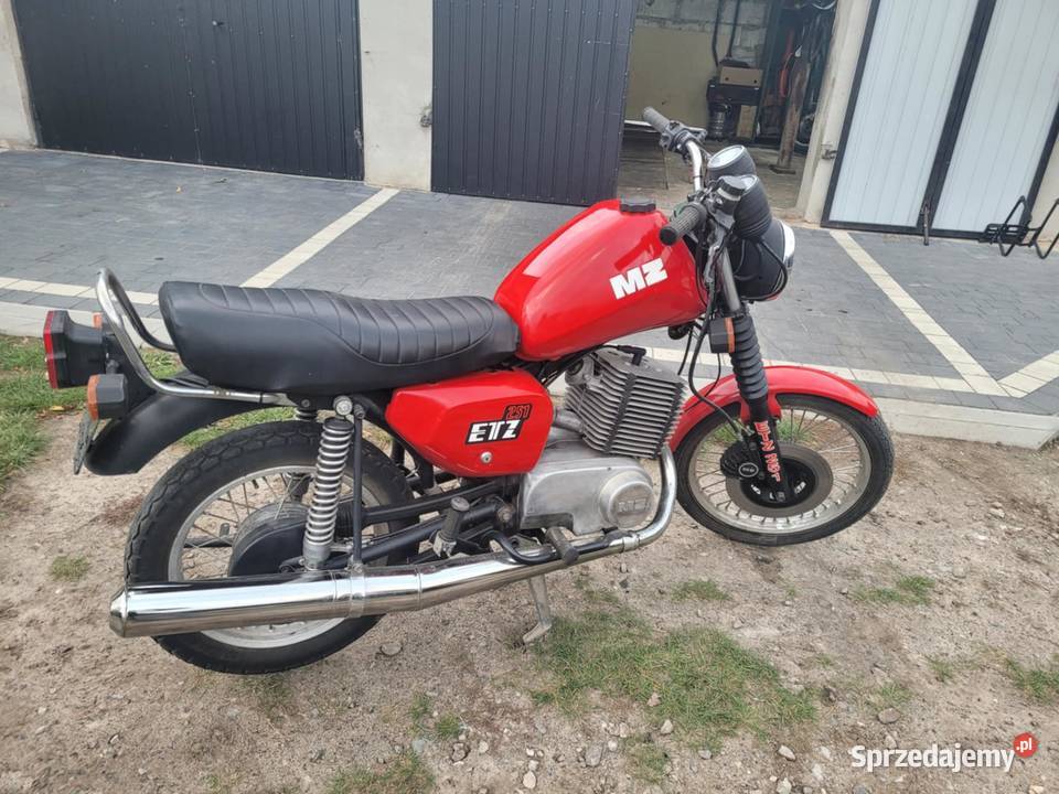 Mz Etz 251 z dokumentami 12219km Parczew