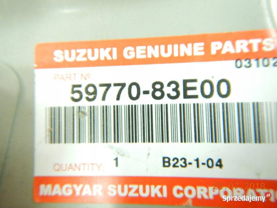 ELEMENT ŚCIANY GRODZIOWEJ SUZUKI WAGON R