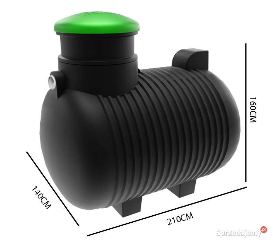 OCZYSZCZALNIA TUNELOWA 3000L B3 DRENAŻ TUNELOWY Oczyszczalnie ścieków Wałbrzych
