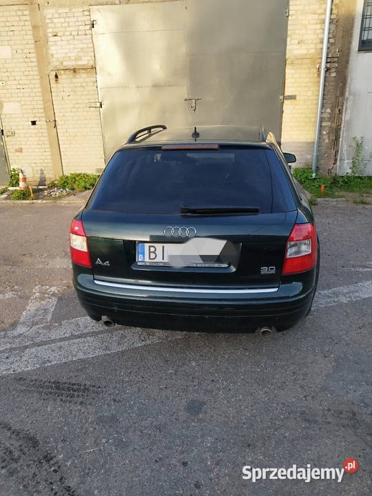 Audi a4 b6 30 benzyna uszkodzony silnik Białystok