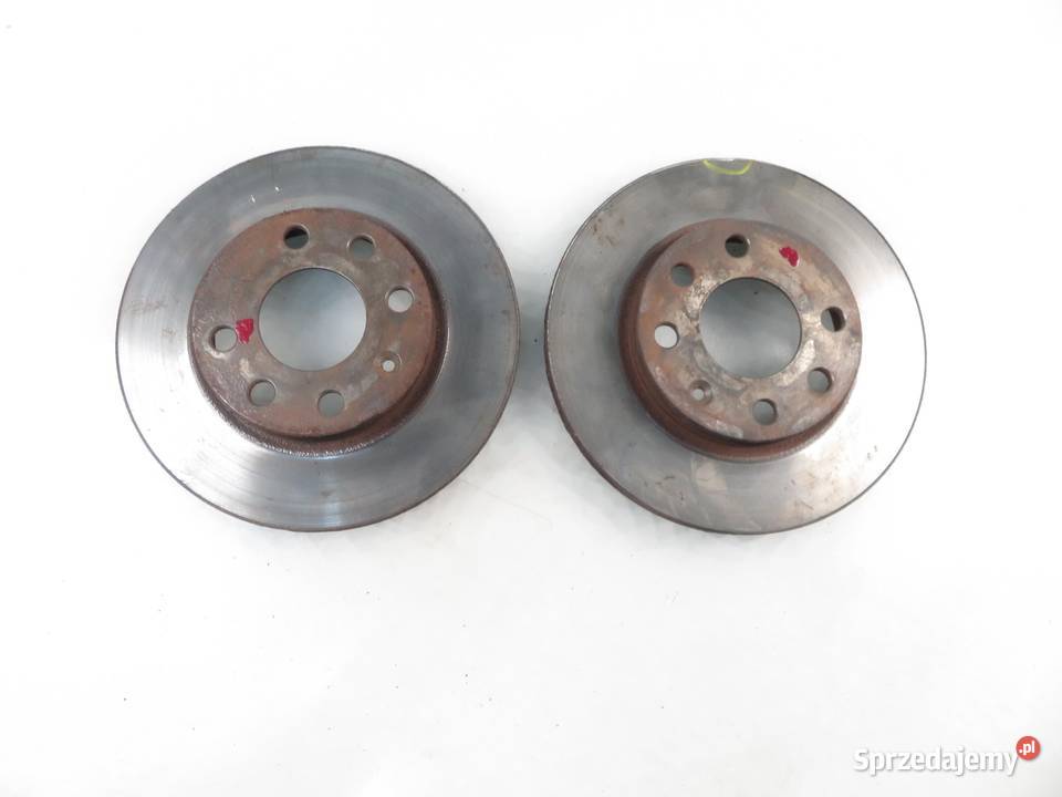 TARCZE HAMULCOWE PRZÓD CHEVROLET AVEO KALOS 14 B osobowe