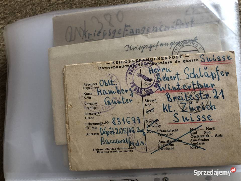 Poczta Jeńców Wojennych Filatelistyka