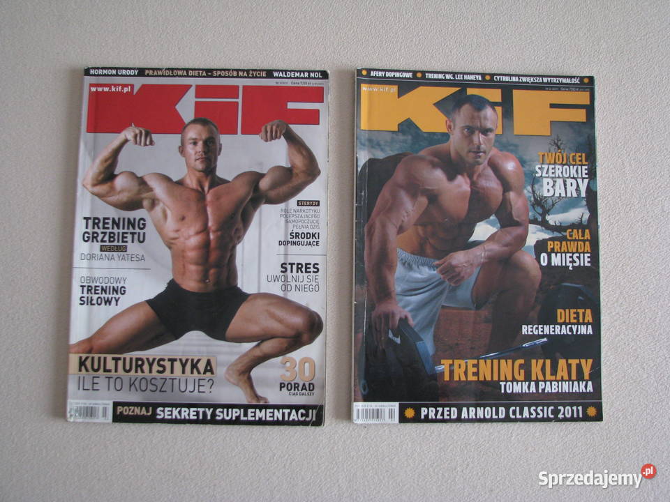 KiF Kulturystyka i Fitness magazyn z lat 2010