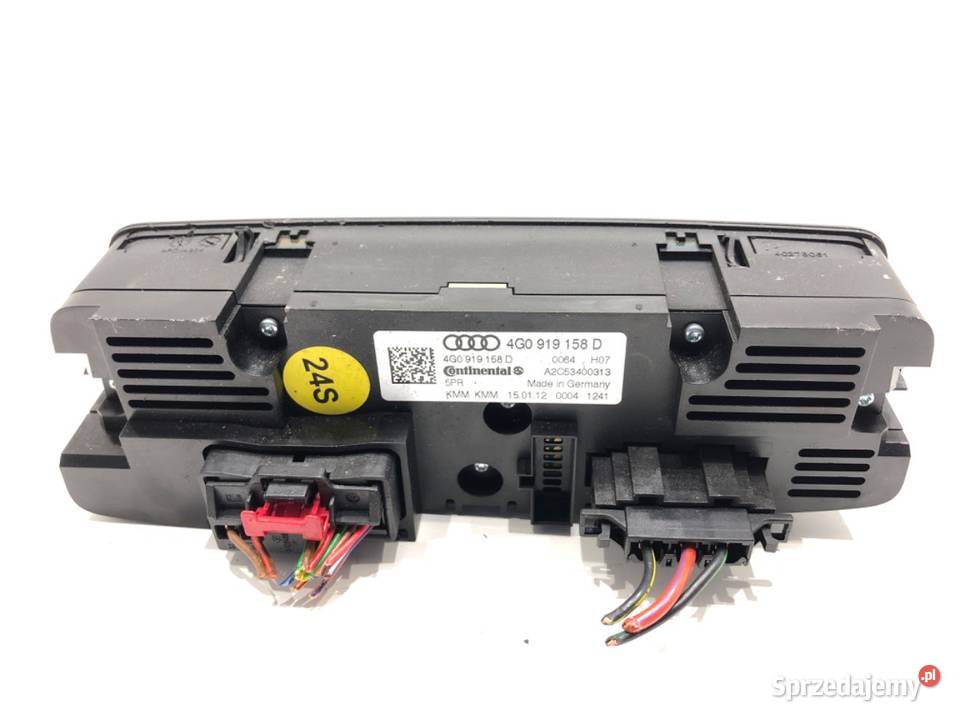 PANEL STEROWANIA NAWIEWU KLIMATYZACJI TYŁ AUDI sprzedam