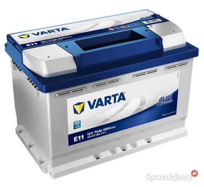 Akumulator 74Ah 680A VARTA Blue Dynamic E11 Poznań