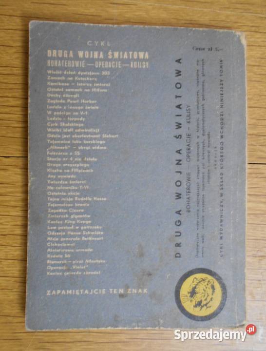 Żółty Tygrys Droga arcyszpiega 1959 lubelskie Parczew