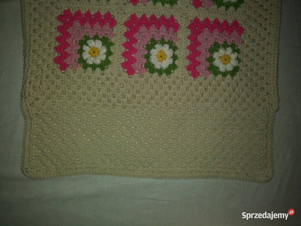 Poszewka kwiaty stokrotki margaretki na Bielsko-Biała