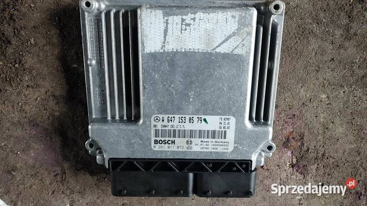 komputer sterownik silnika 6471530579 Mercedes osobowe wielkopolskie Książ Wielkopolski
