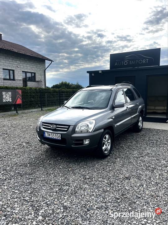 Kia Sportage 20 Crdi 4x4 szary Sportage lubelskie Tomaszów Lubelski
