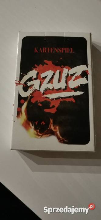 Gzuz 187 strassenbande karty do gry talia Pozostałe Poznań