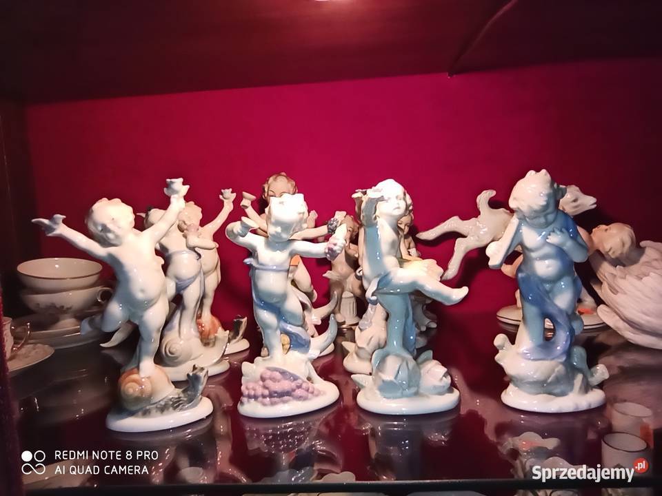 Cztery Pory Roku figurka llmenauGermany Porcelana i szkło sprzedam