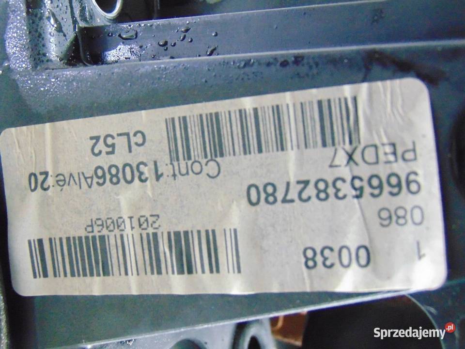 PEDAŁ HAMULCA AUTOMAT C5 III X7 20 HDI 09r osobowe Pedały