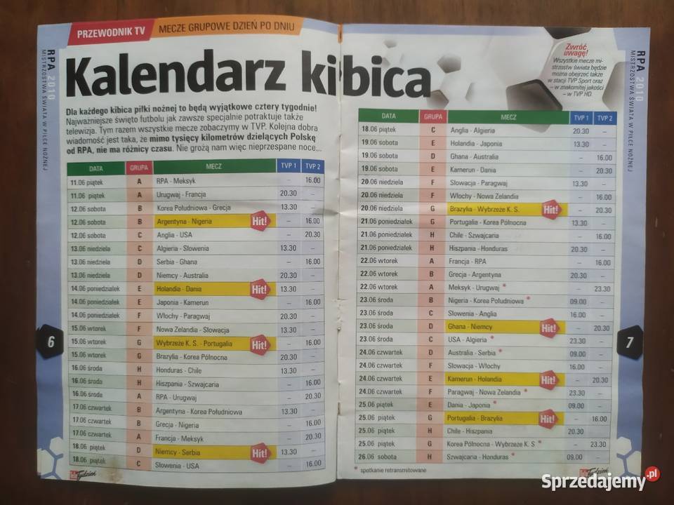 Skarb kibica MŚ RPA 2010 Łódź