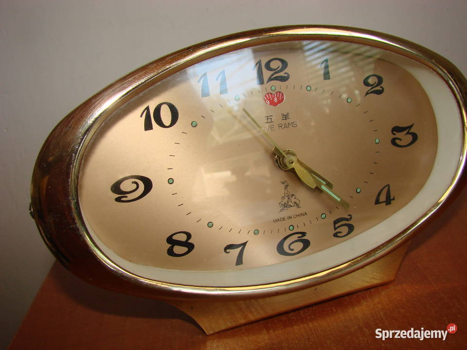 Five Rams budzik PRL pomorskie