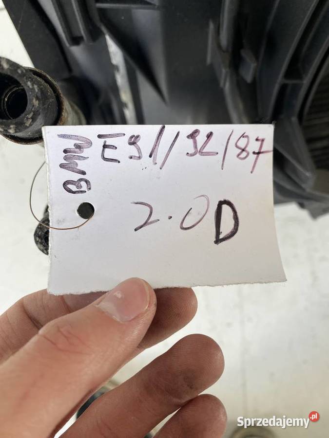 CHŁODNICE KOMPLET BMW E91 92 87 20D Wola Filipowska sprzedam