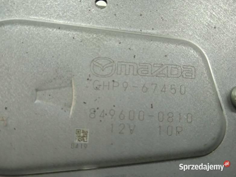 SILNICZEK WYCIERACZKI TYŁ 8496000810 Mazda 6 III Rok produkcji 2012