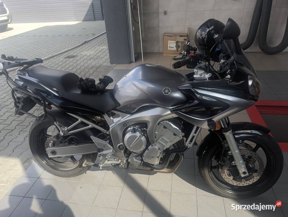 Yamaha FZ6 Fazer 2005 Salon Kufry bezwypadkowa metalic świętokrzyskie Solec-Zdrój