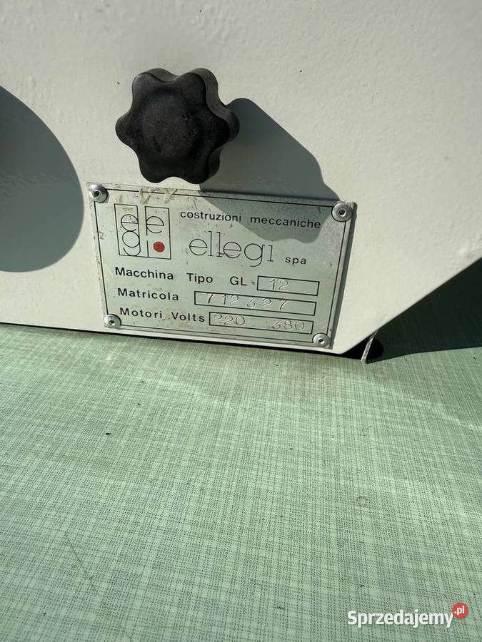 Ellegi GL 12 Ścieniarka brzegowa szarfówka mazowieckie Łaskarzew