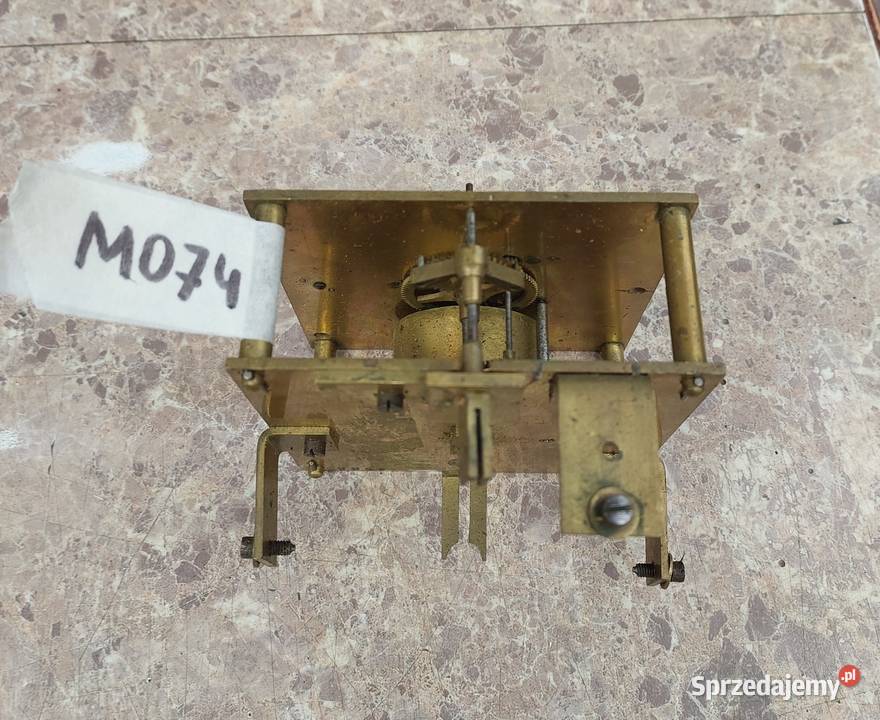 M074 Mechanizm starego zegara chodzik Samuel Antyki Tczew