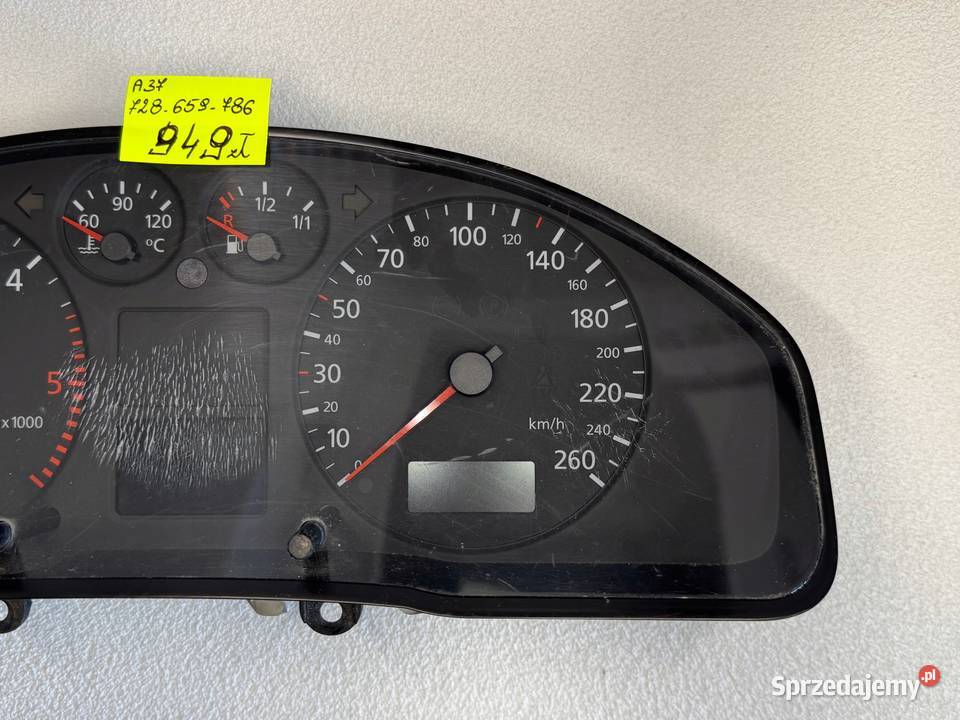 LICZNIK ZEGARY PRĘDKOŚCIOMIERZ AUDI A4 B5 19 TDI Warszawa