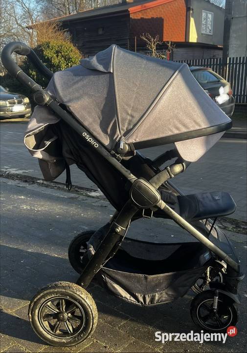 Wózek spacerowy Espiro Sonic Air 2023 graphite Torba do wózka  łódzkie Łódź sprzedam