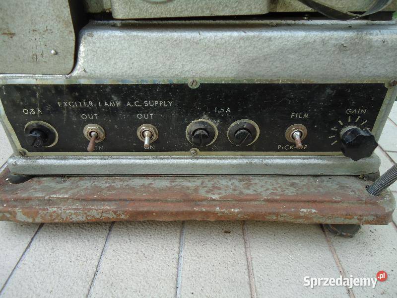 Kolekcjonerski projektor filmowy Polski lampowy Nowy Sącz