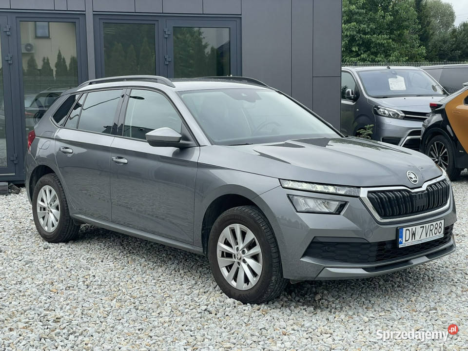 koda Kamiq 10 TSI 110 2023 FV23 Ambition krajowy ogranicznik prędkości Wrocław