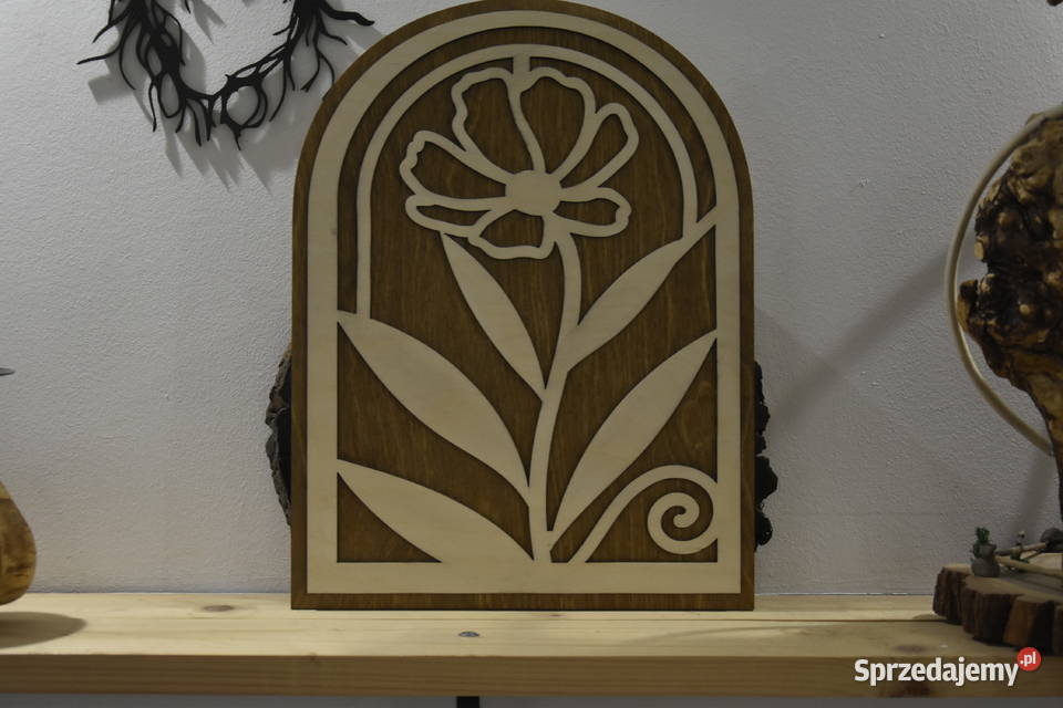 Kompozycje dekoracyjne na ścianę beżowy Skawina