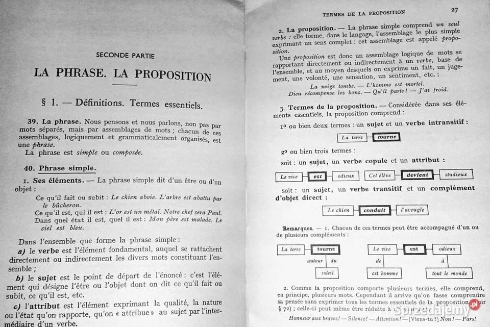 Precis de grammaire francaise Maurice Grevisse Pozostałe