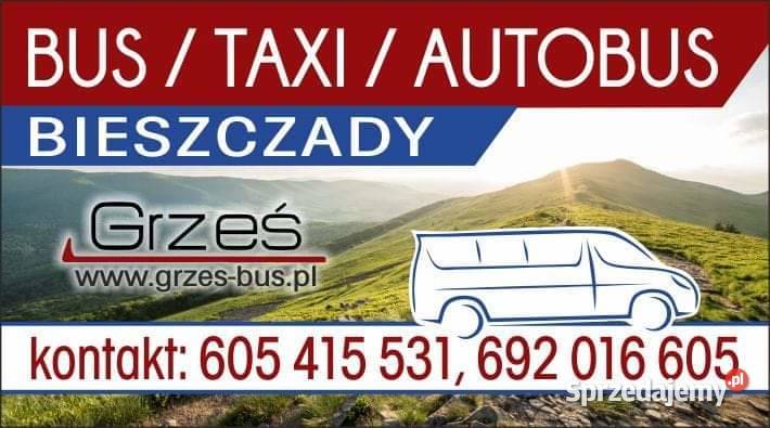 Bieszczady Solina Polańczyk Lesko wynajem busów Taxi i przewozy osobowe podkarpackie