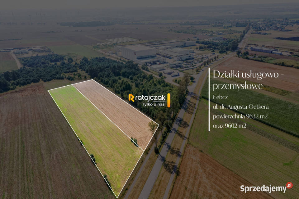 sprzedaży gruntu 9632m2 Łebcz Dr Augusta