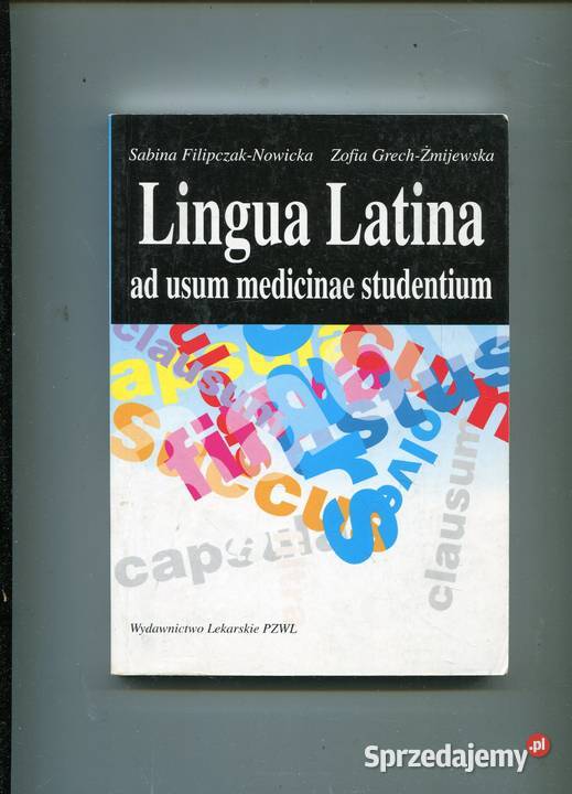 Linqua Latina ad usum medicinae studentium miękka Szczecin