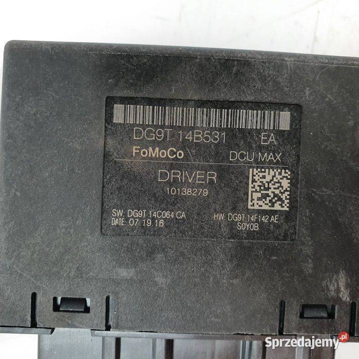 MODUŁ FORD MONDEO MK5 DG9T14B531EA Pozostałe