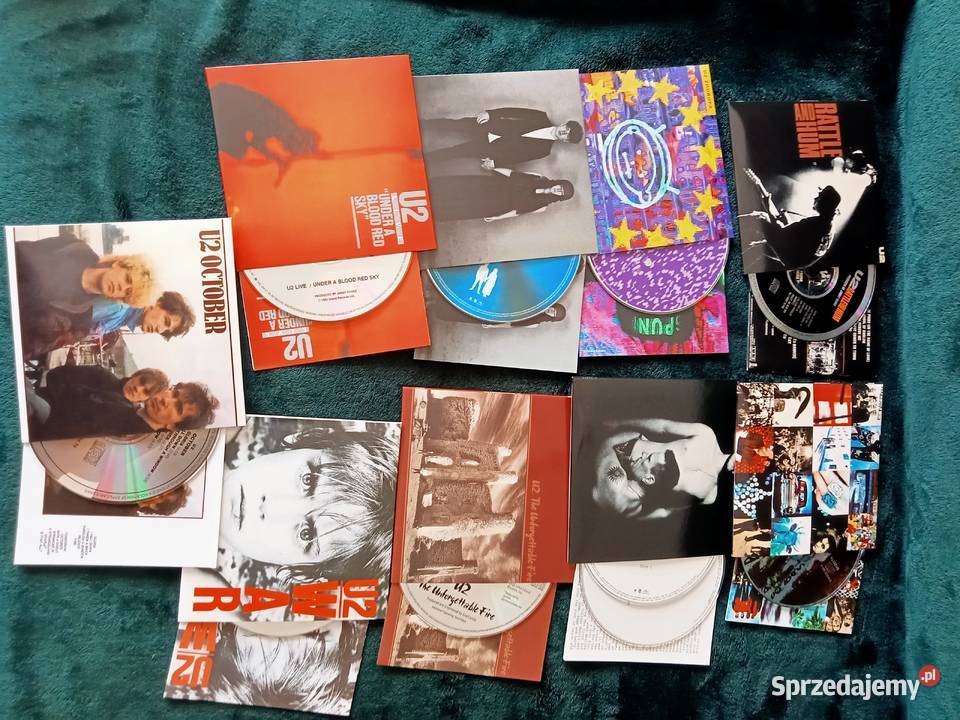 U2 pełna dyskografia box 22 płyty cd nowy folia Ząbki sprzedam