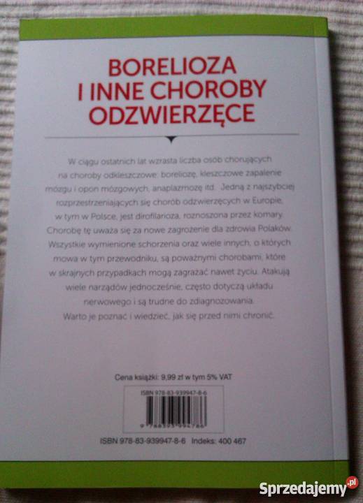 BORELIOZA i inne choroby odzwierzęce Sosnowiec