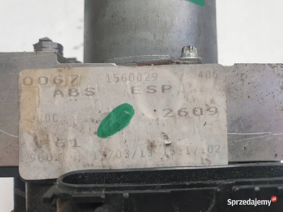 Renault Kangoo II POMPA ABS hamulcowa 0265951756 lubelskie Rudka