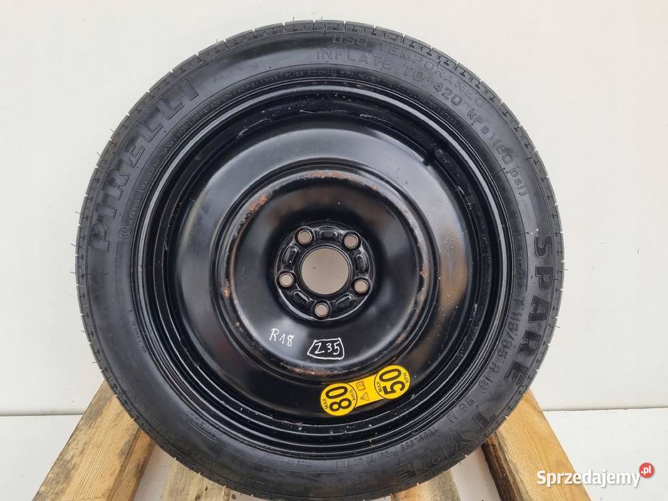 KOŁO DOJAZDOWE Jaguar XF XJ dojazdówka 11585 R18 Chełm
