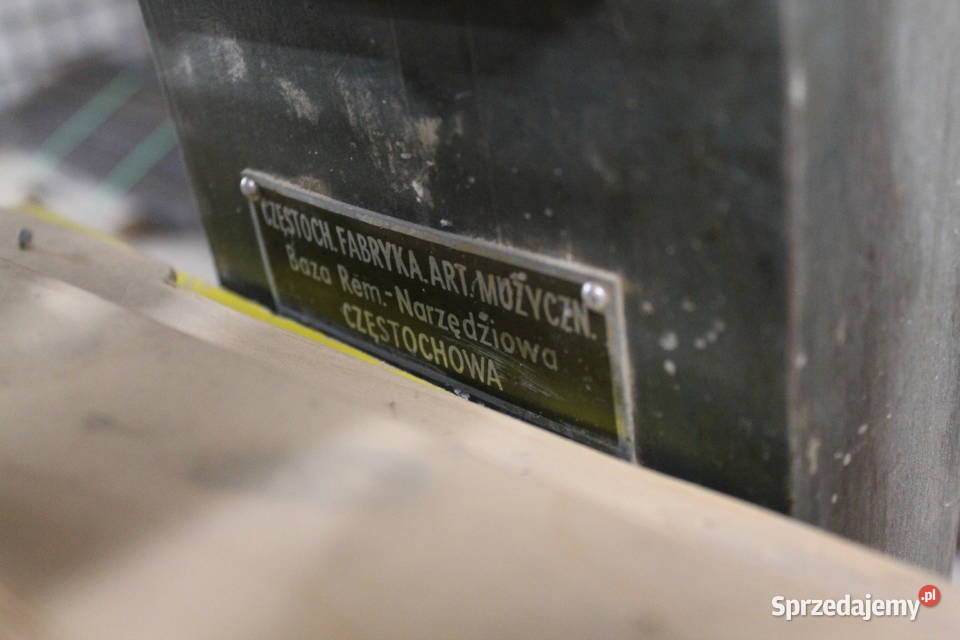 WIERTARKA SŁUPOWA 4WRZECIONOWA Produkcja Jelenia Góra