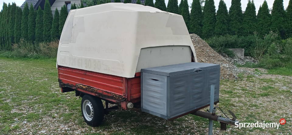 Przyczepa 750 zarejestrowana OC Polonez TRUCK Sieradz