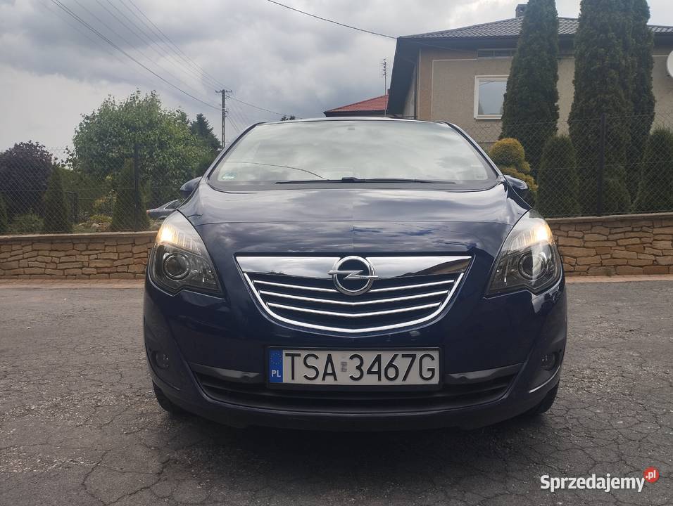 Opel Meriva B 14 benzyna 100 2011r przebieg klimatyzacja sprzedam