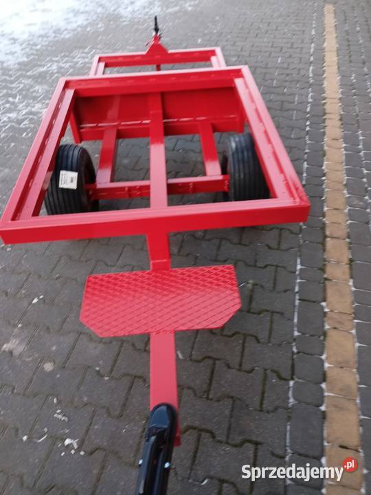Wózek sadowniczy na skrzyniopalety lubelskie Kępa Piotrawińska