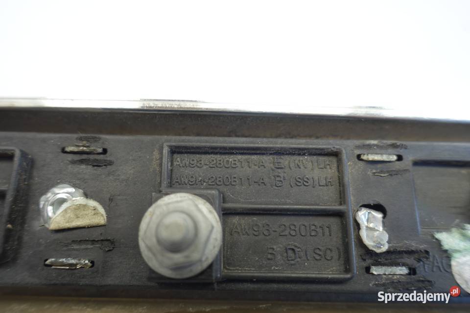 Jaguar XJ X351 LISTWA PRZEDNIEGO BŁOTNIKA lewa Rudka sprzedam