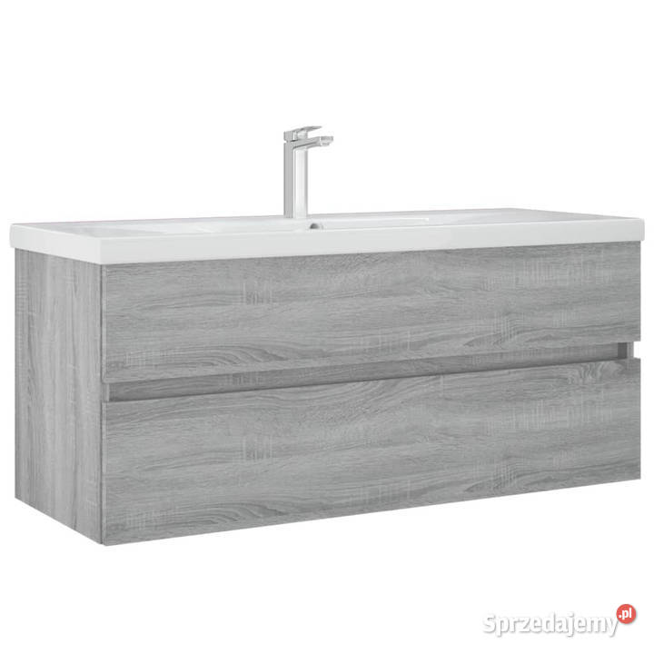 Szafka pod umywalkę szary dąb sonoma 100x385x45 Warszawa