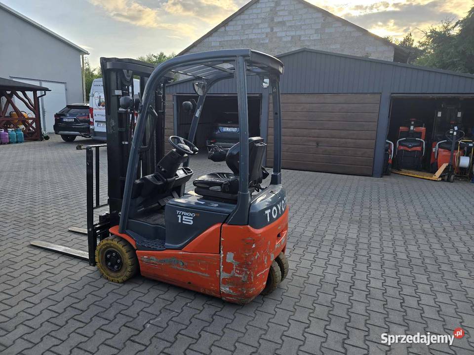 TOYOTA 8FBE15T 2020 Triplex 450 m wielkopolskie Godziesze Małe
