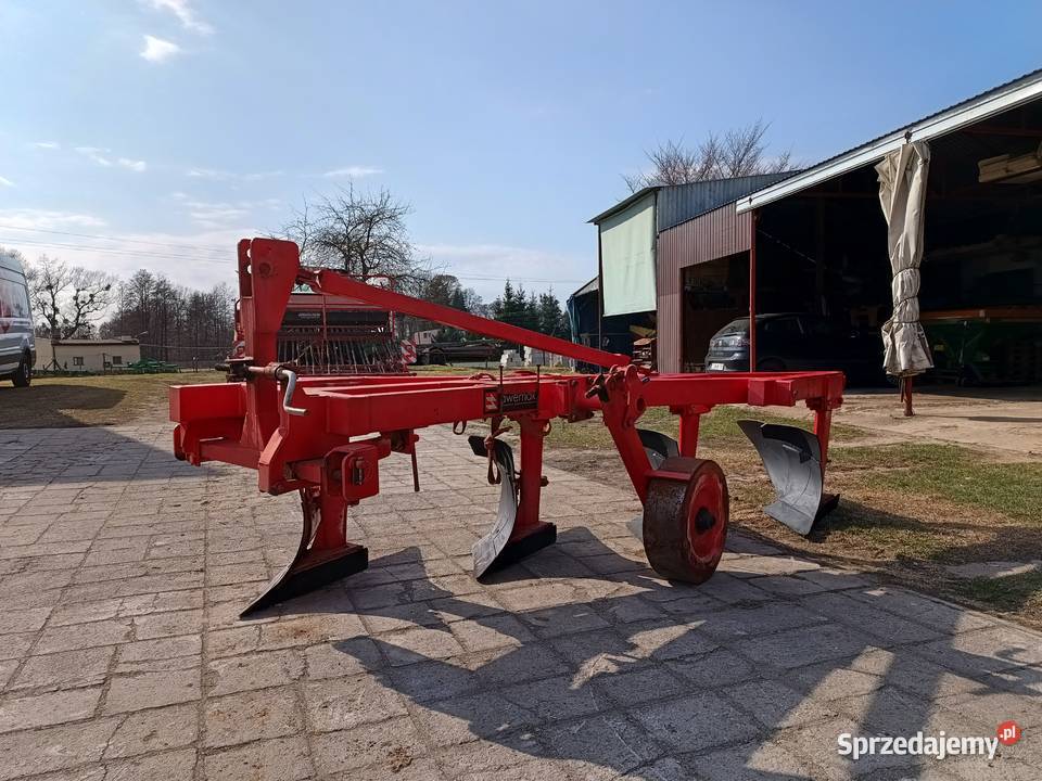 Sprzedam pług Awemak 4 skibowy nieuszkodzony Lniano