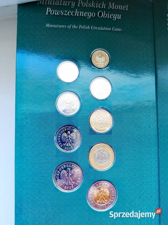 Polska Miniatury Polskich Monet 2008 wielkopolskie