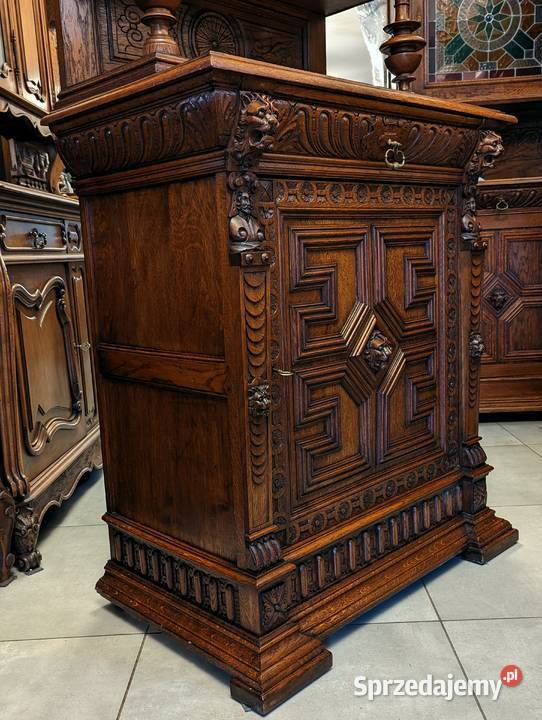 Piękny dębowy kredenssklep Dąbrowa Górnicza